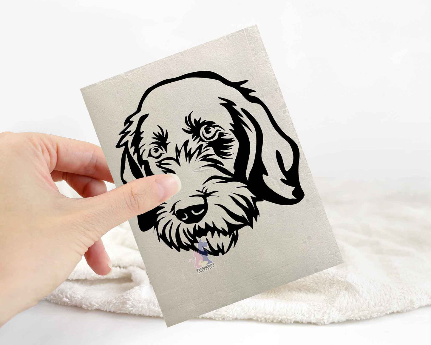 German Wirehaired Pointer Sticker