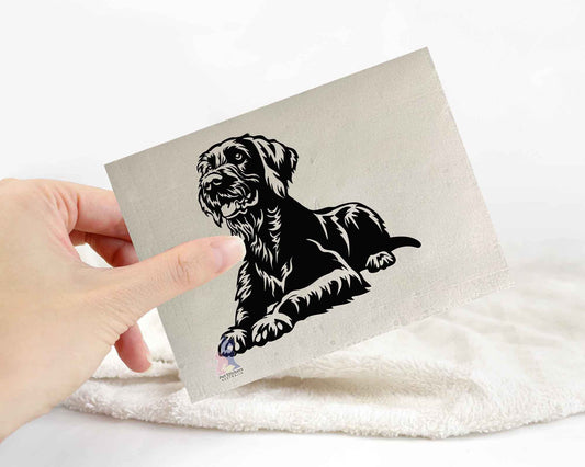 German Wirehaired Pointer Sticker