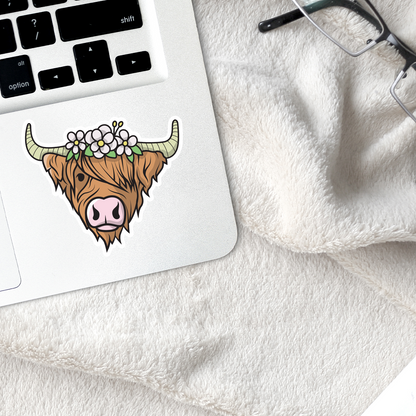 Highland Cow Stickers