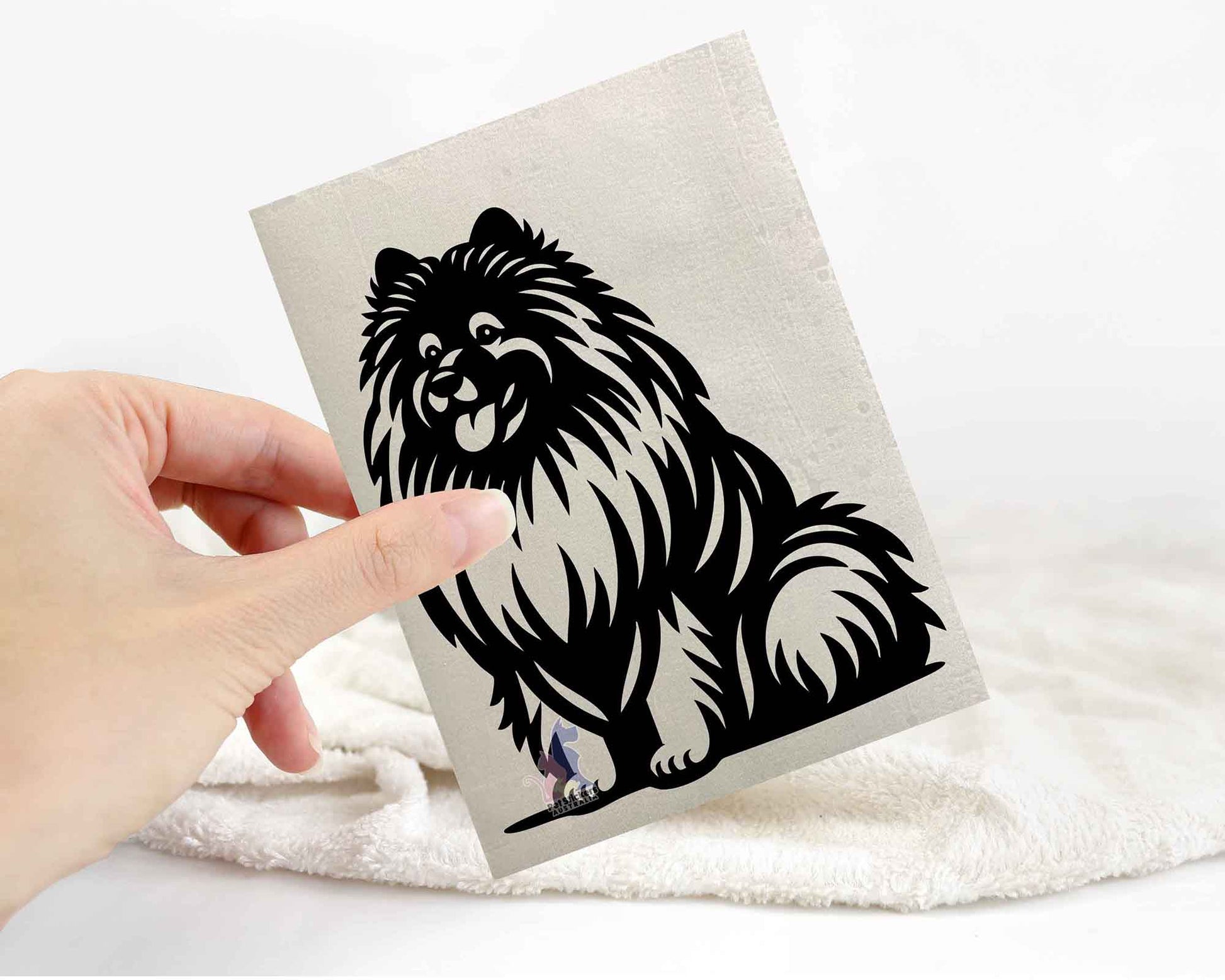 Keeshond Stickers