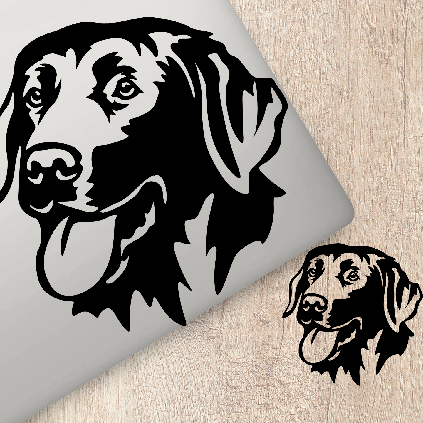 Labrador Retriever Sticker | Custom Dog Stickers Australia – Pet ...