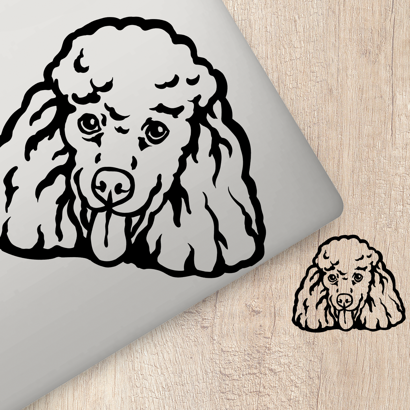Poodle Sticker | Dog Stickers For Cars Australia – Pet Stickers Australia