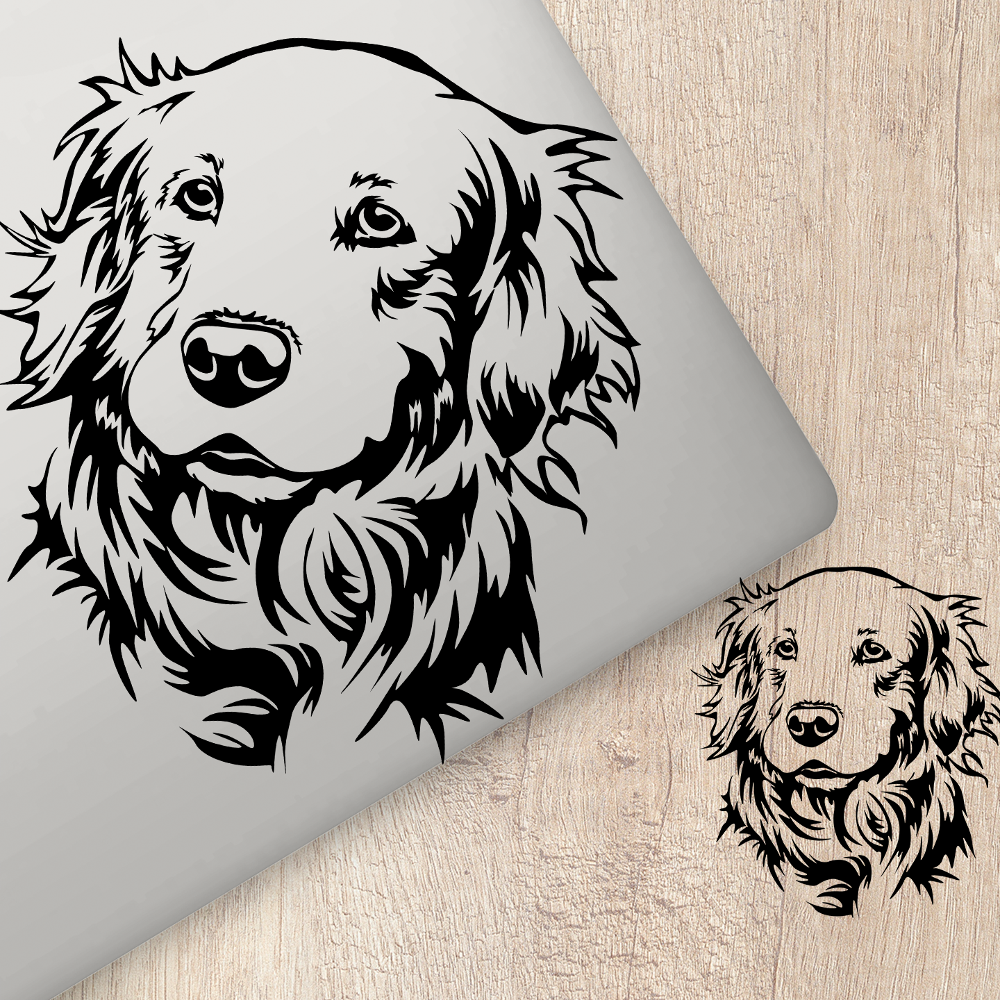 Golden Retriever Sticker