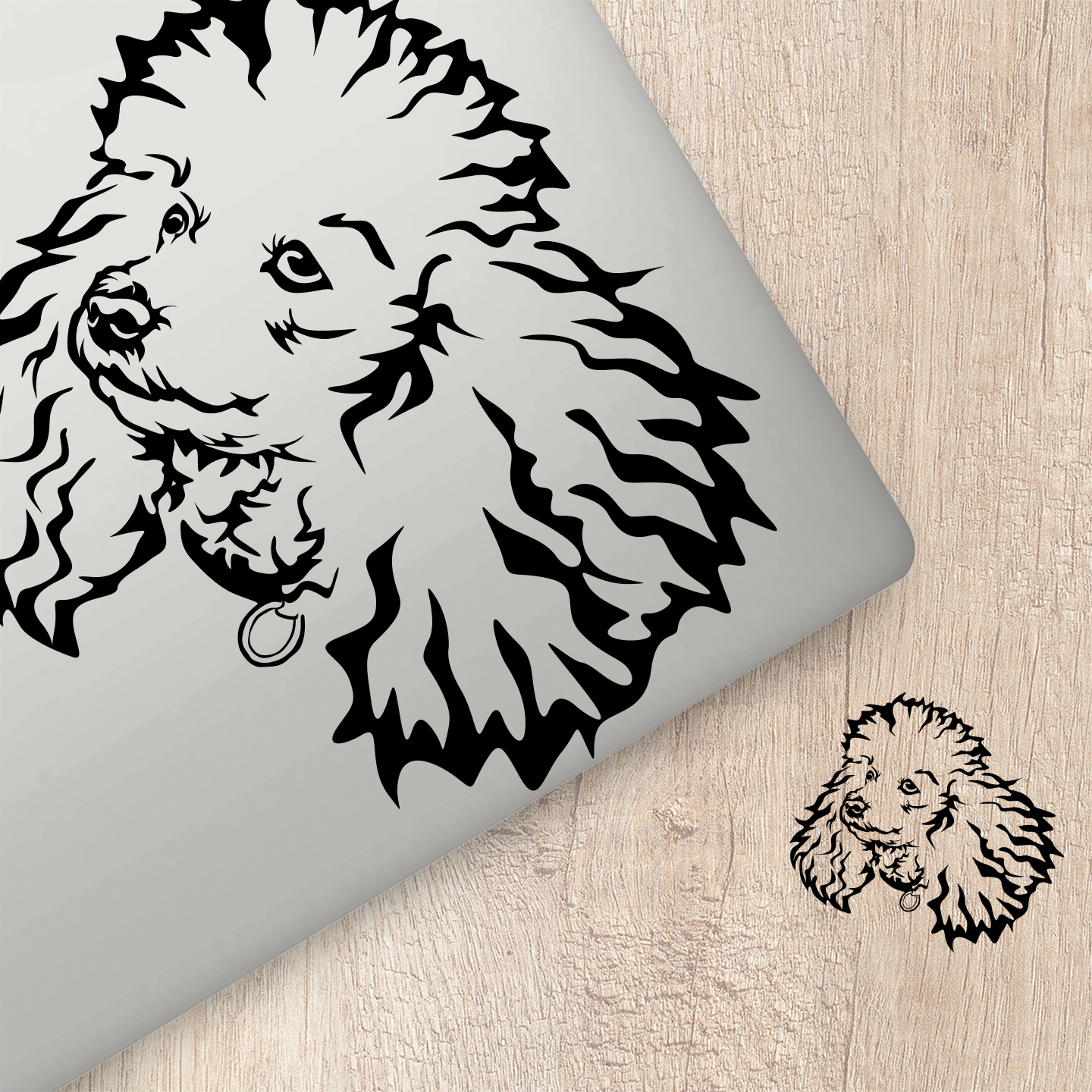 Poodle Sticker