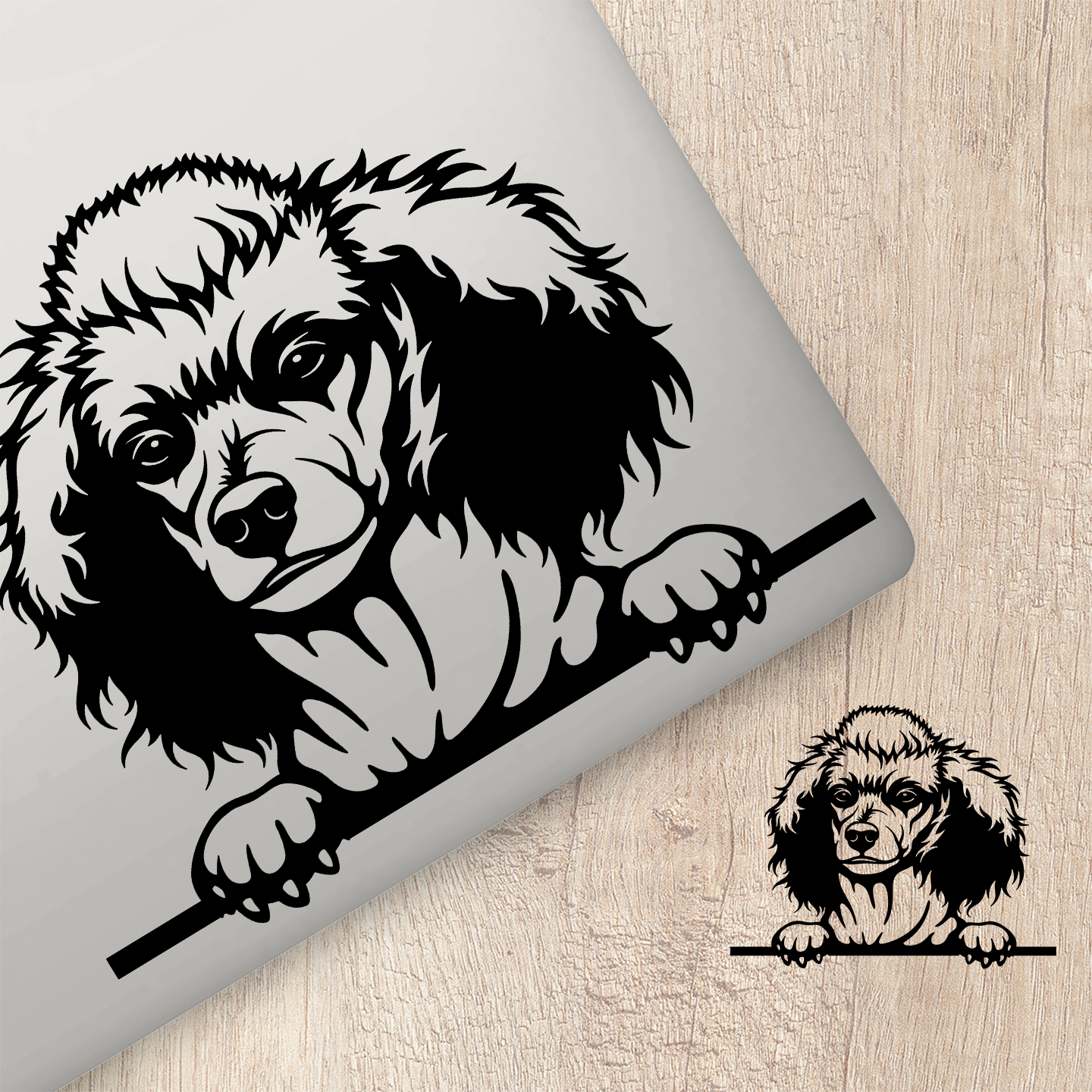 Poodle Sticker