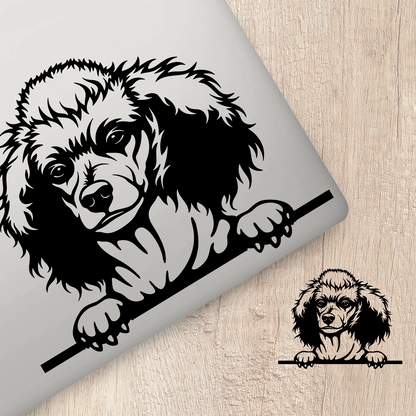 Poodle Sticker