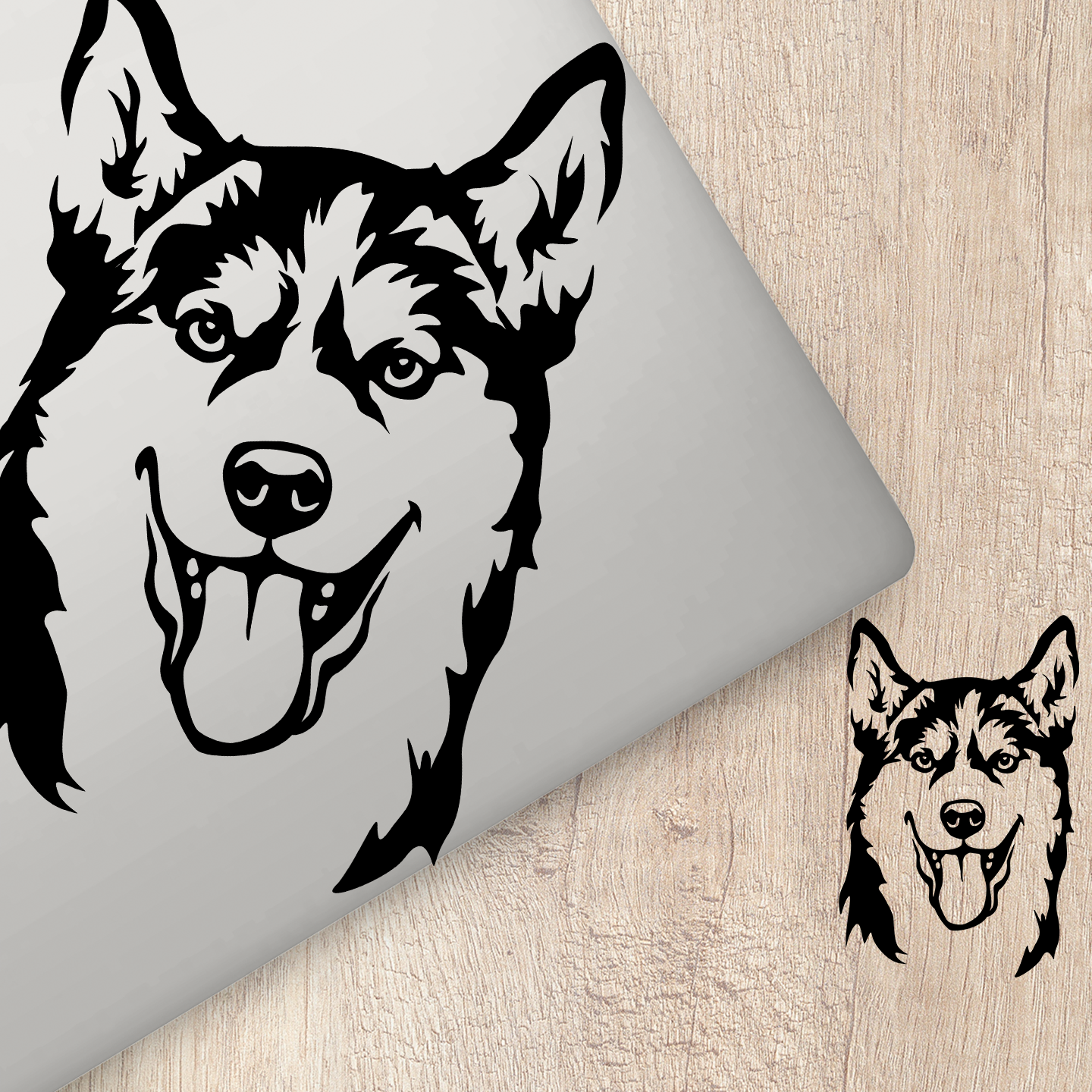 Siberian Husky Sticker