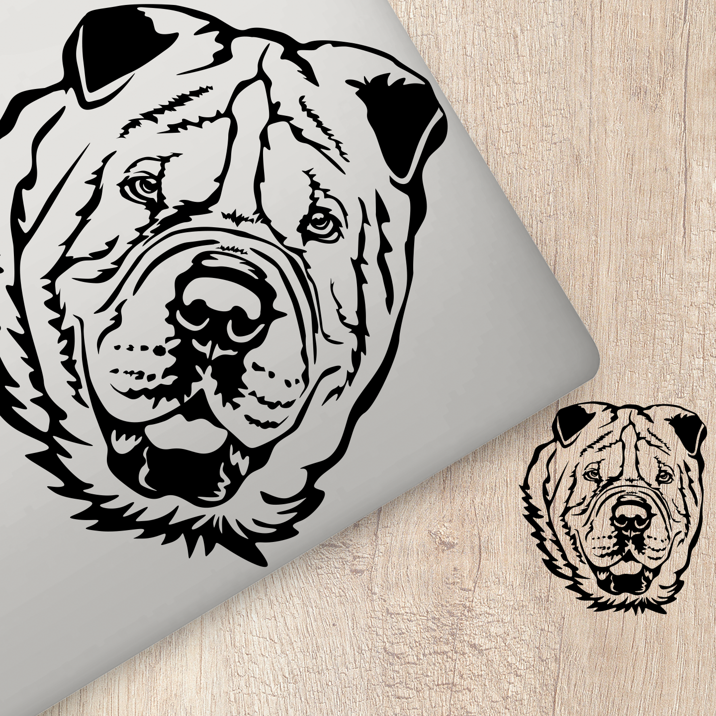 Shar Pei Sticker