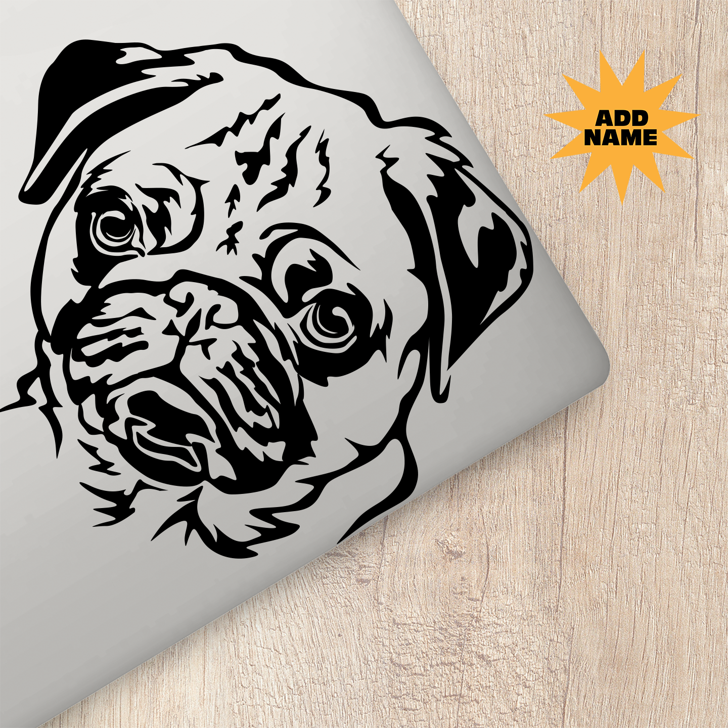 Pug Sticker