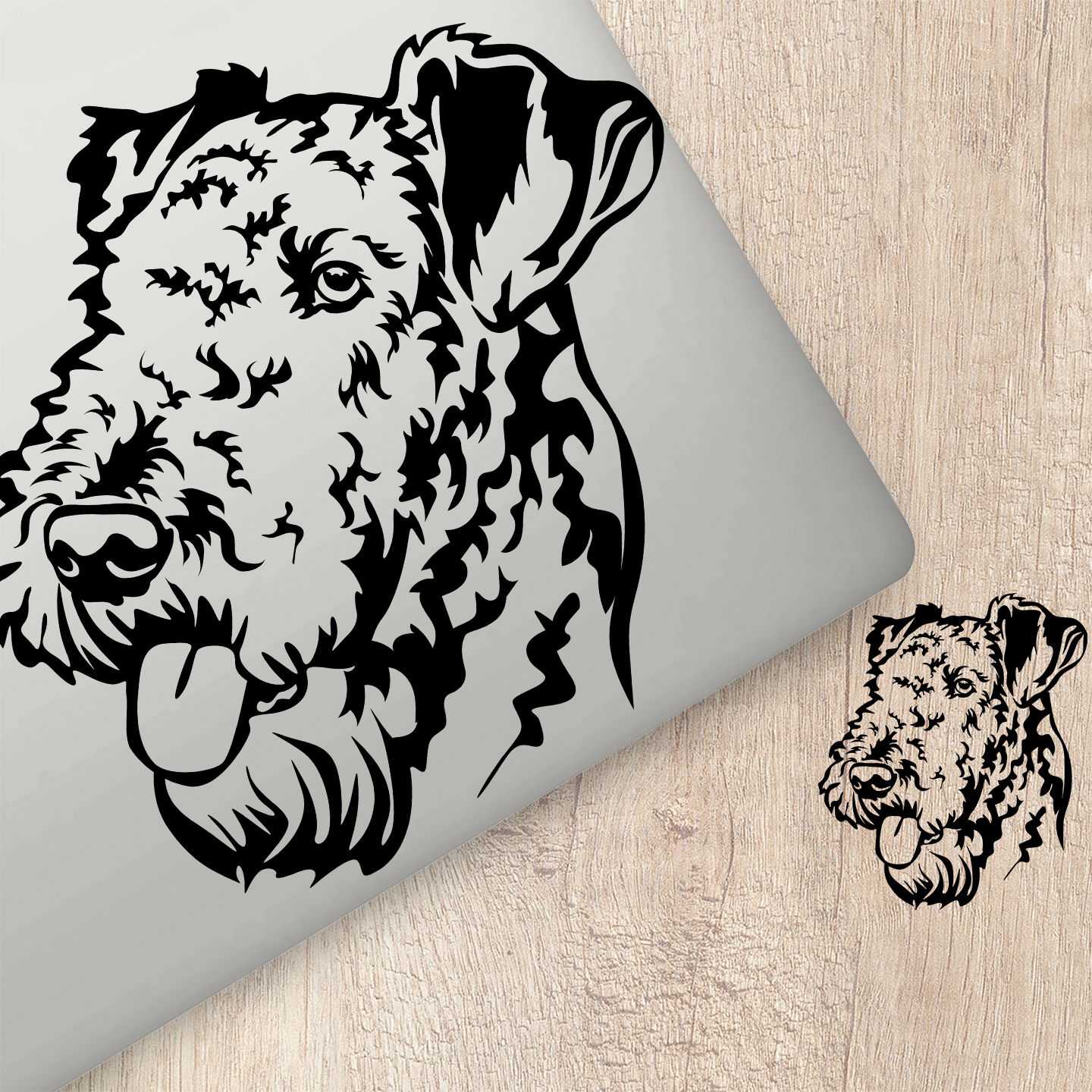 Airedale Terrier Sticker