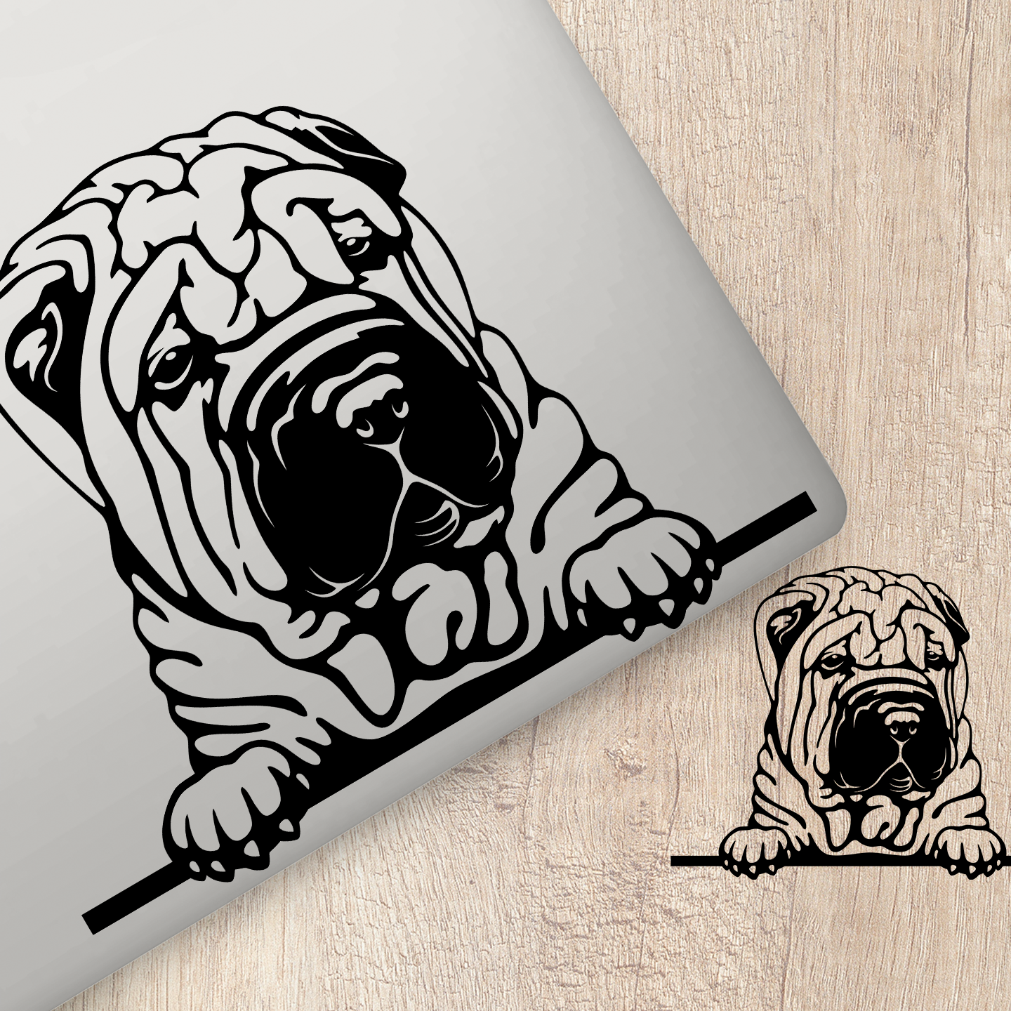 Shar Pei Sticker