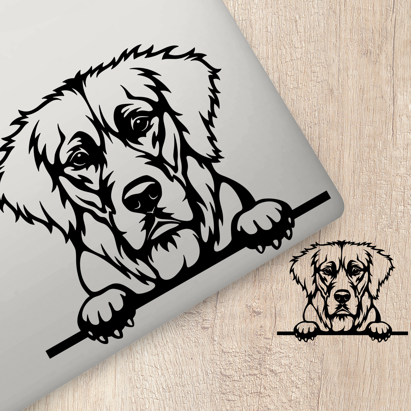 Golden Retriever Sticker