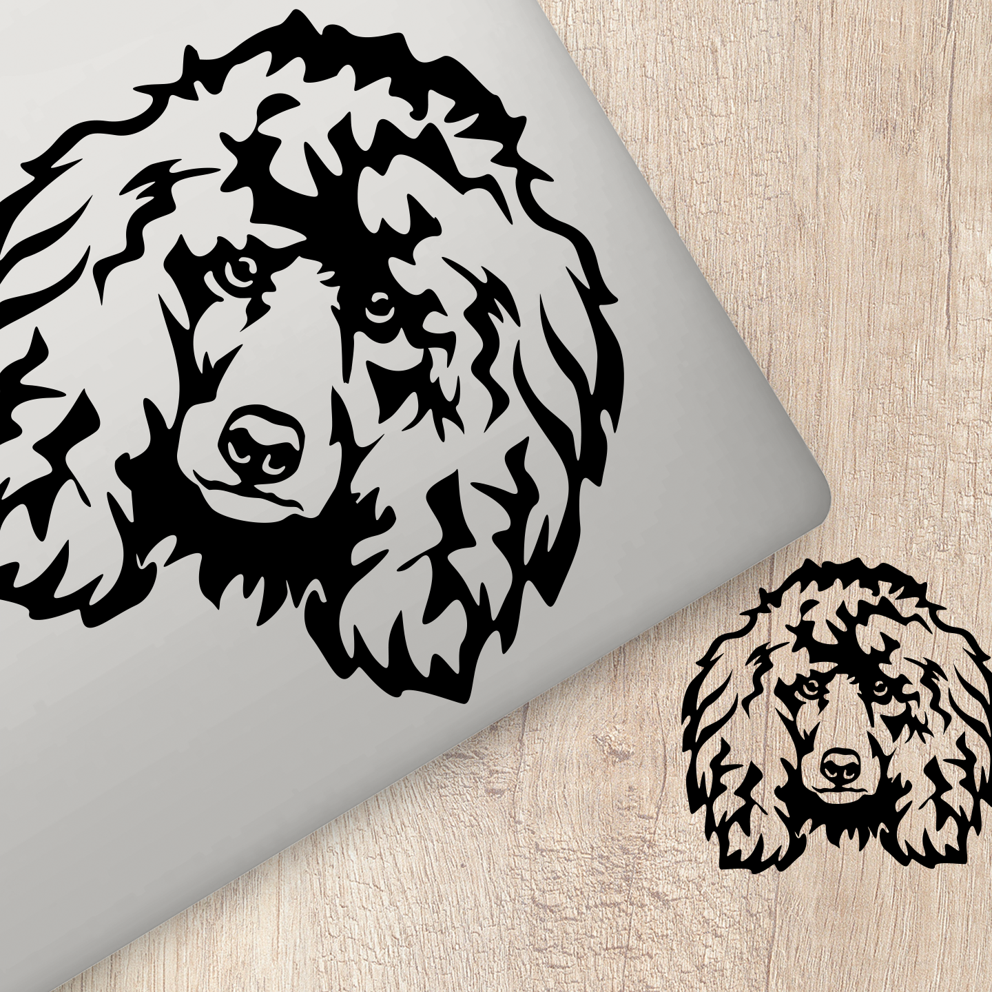 Poodle Sticker