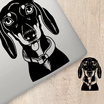 Cute Dachshund Sticker