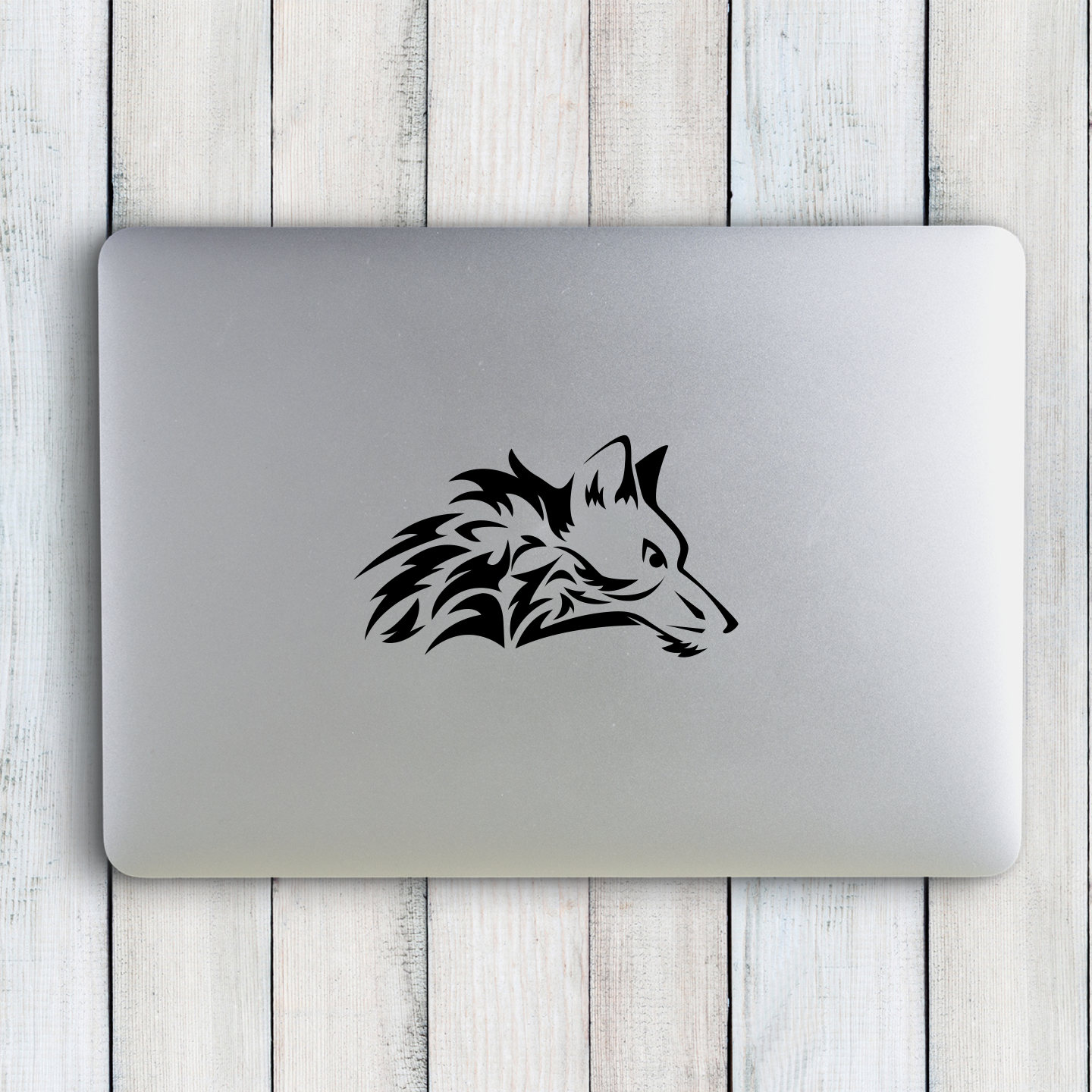 Tribal Wolf Sticker