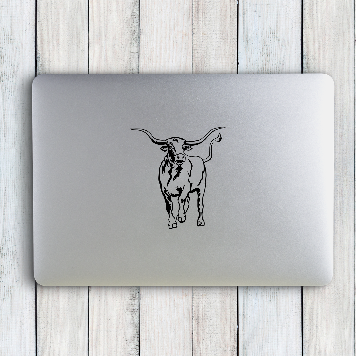 Texas Longhorn Bull Sticker