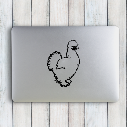 Silkie Chicken Sticker