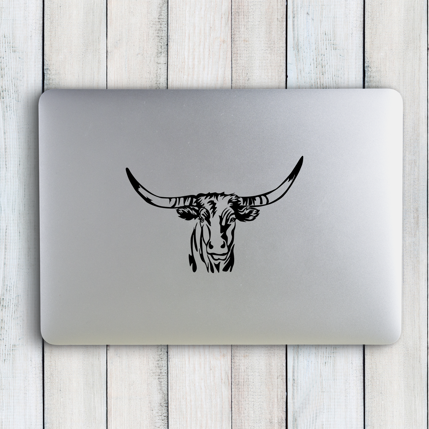 Texas Longhorn Bull Sticker