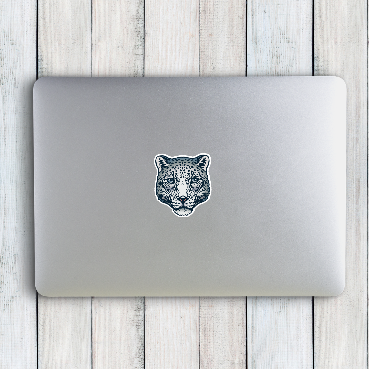 Snow Leopard Sticker