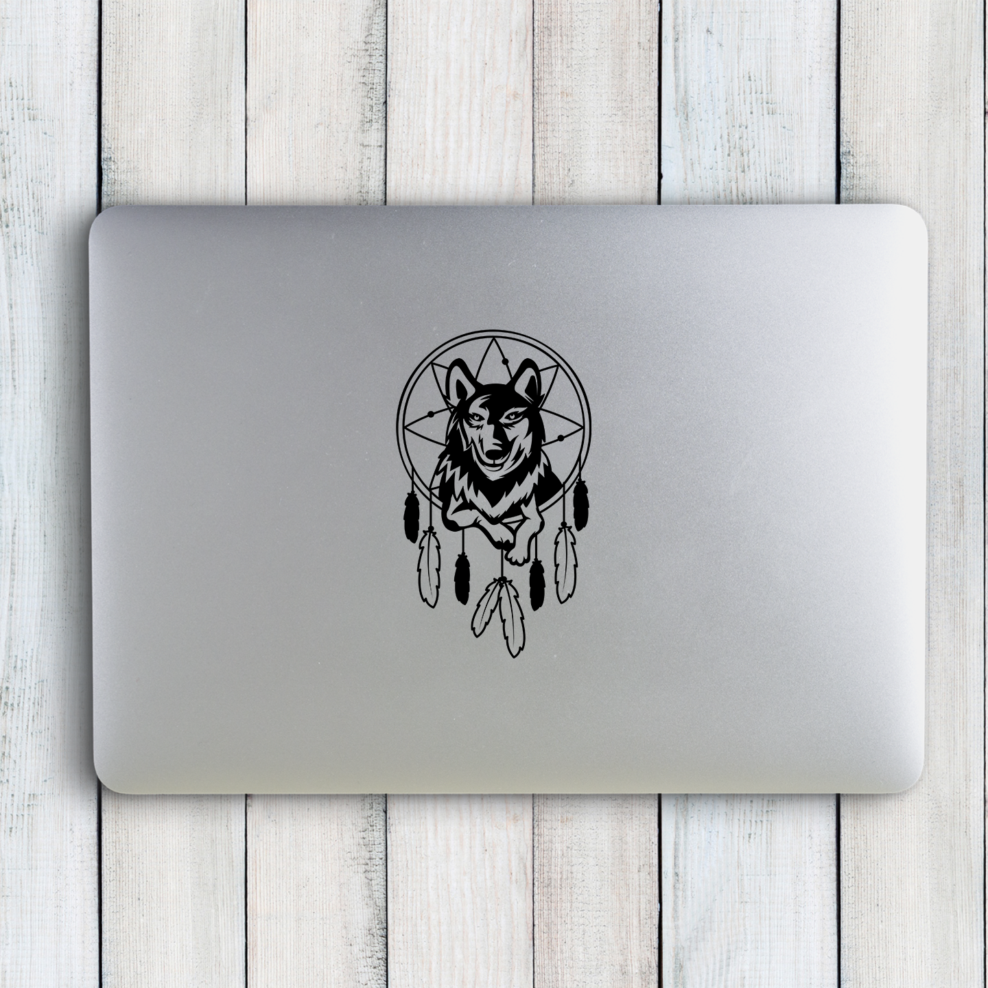 Wolf Dreamcatcher Sticker