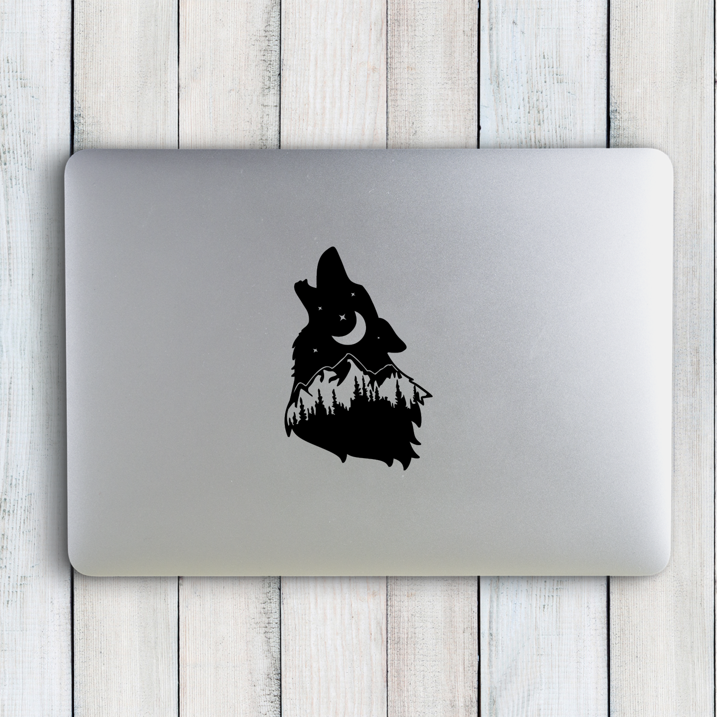 Wolf Forest Sticker