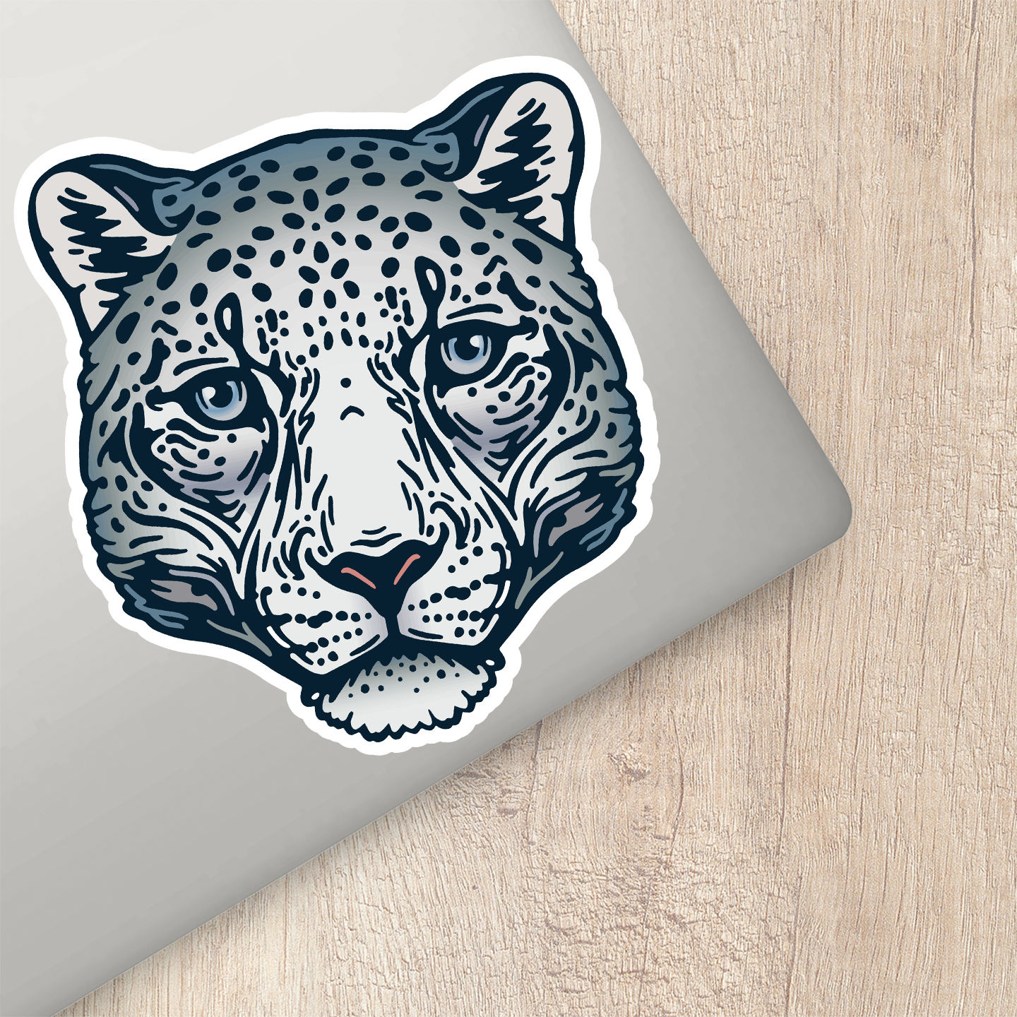 Snow Leopard Sticker