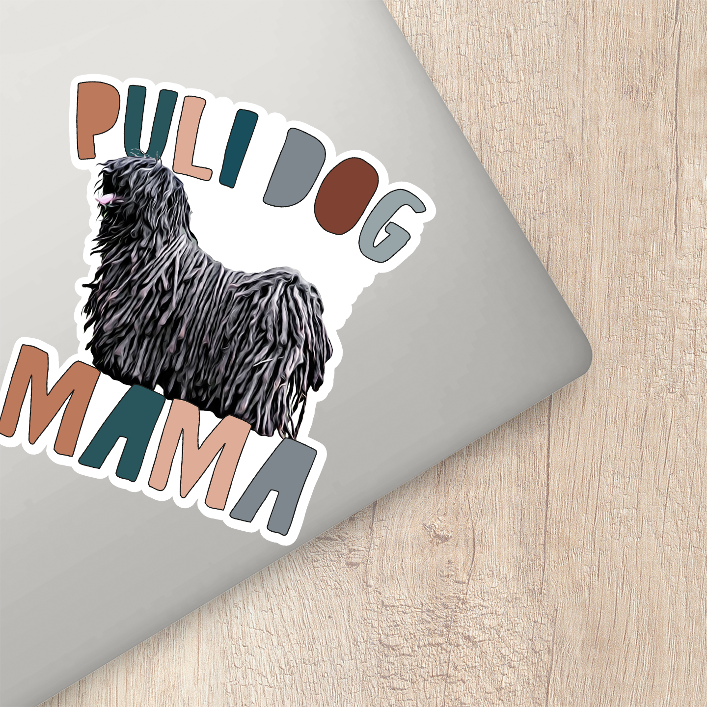 Puli Dog Mama Sticker