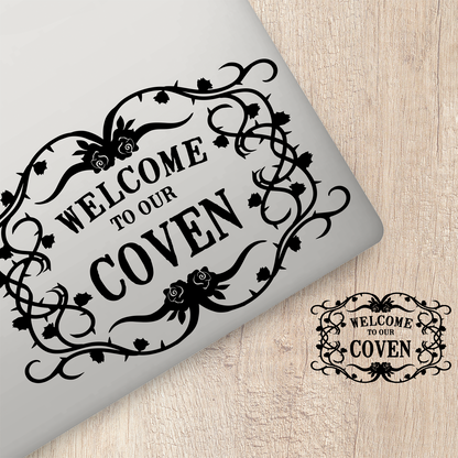 Welcome To Our Coven Sticker