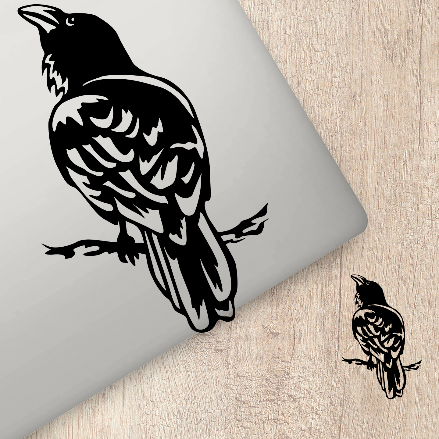 Black Raven Sticker