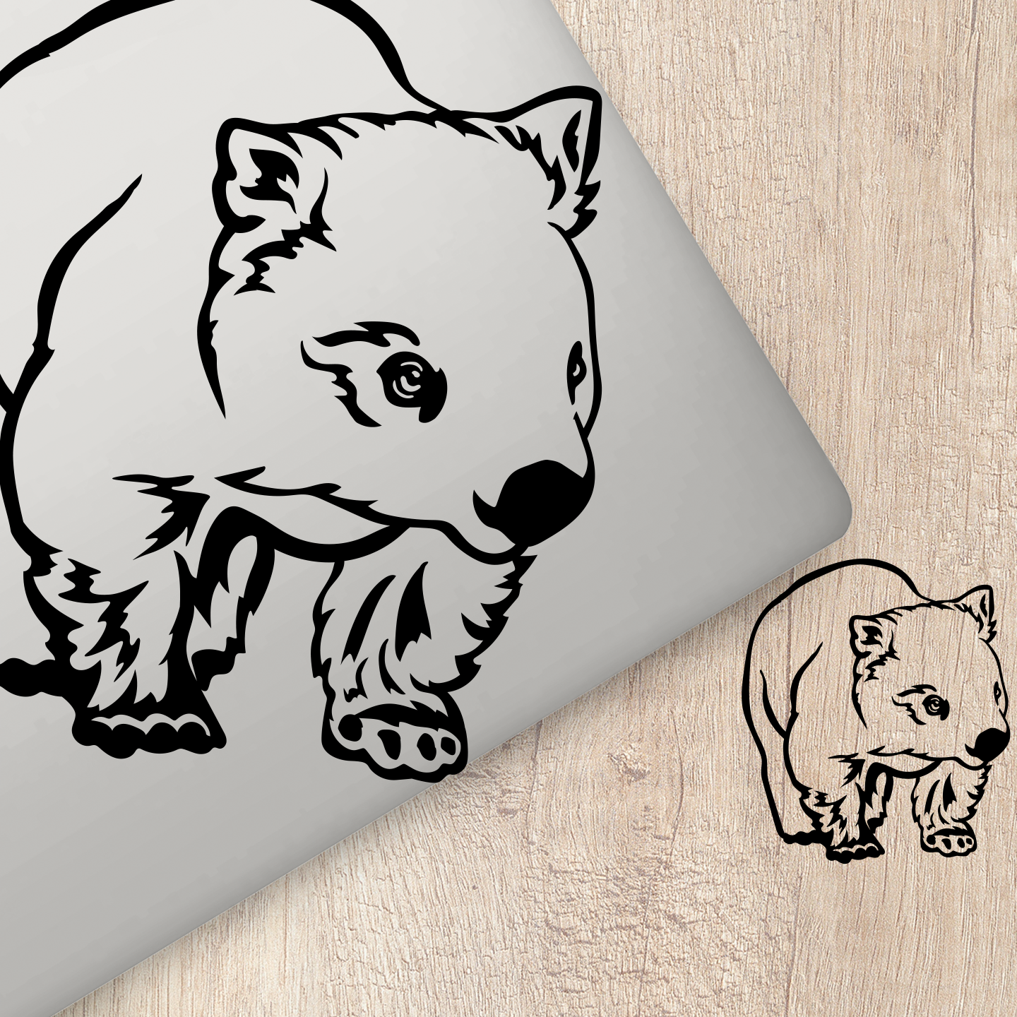 Wombat Sticker