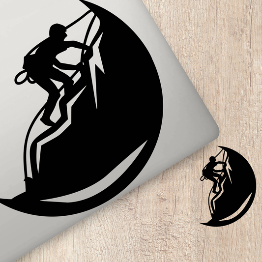 Rock Climber Sticker