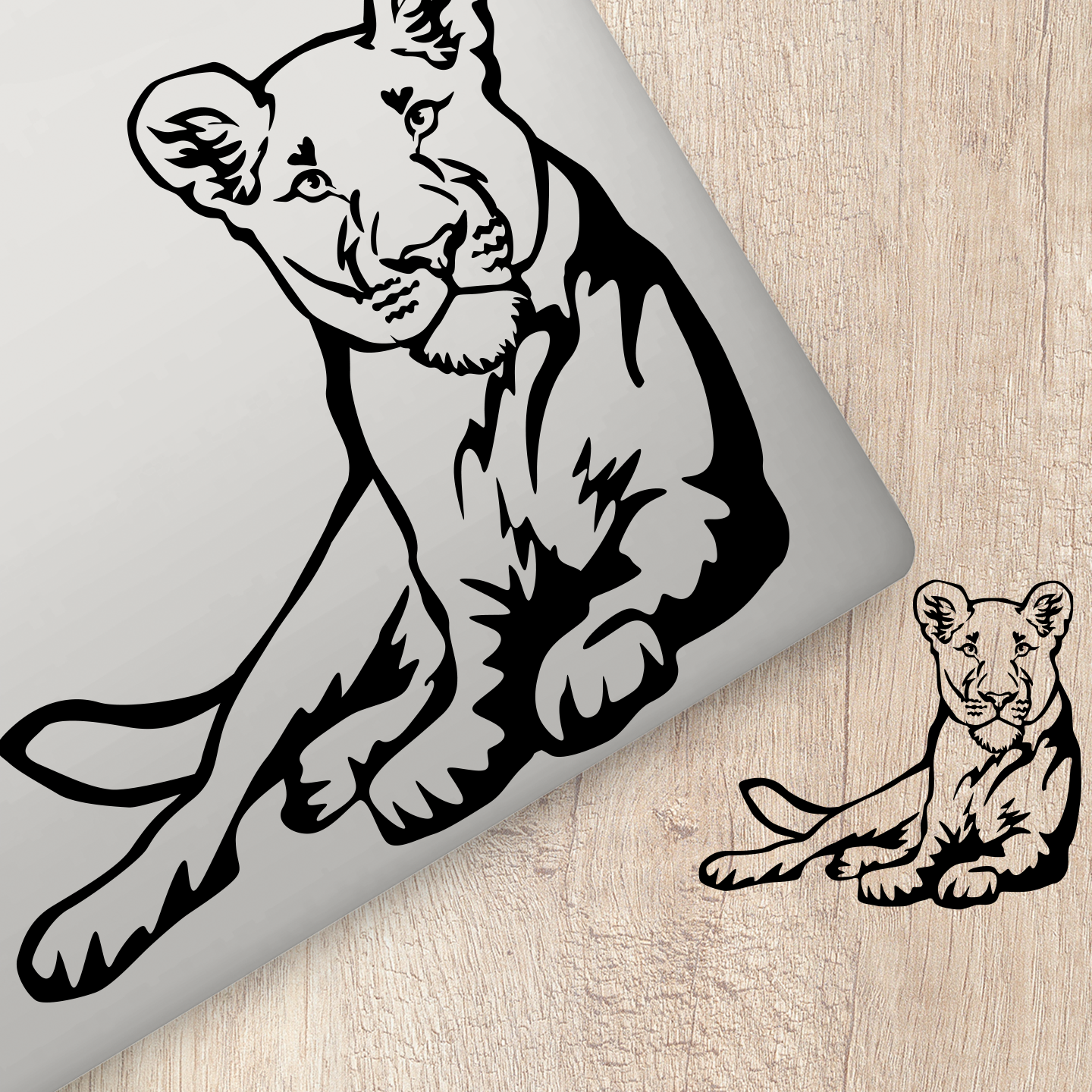 Lion Sticker