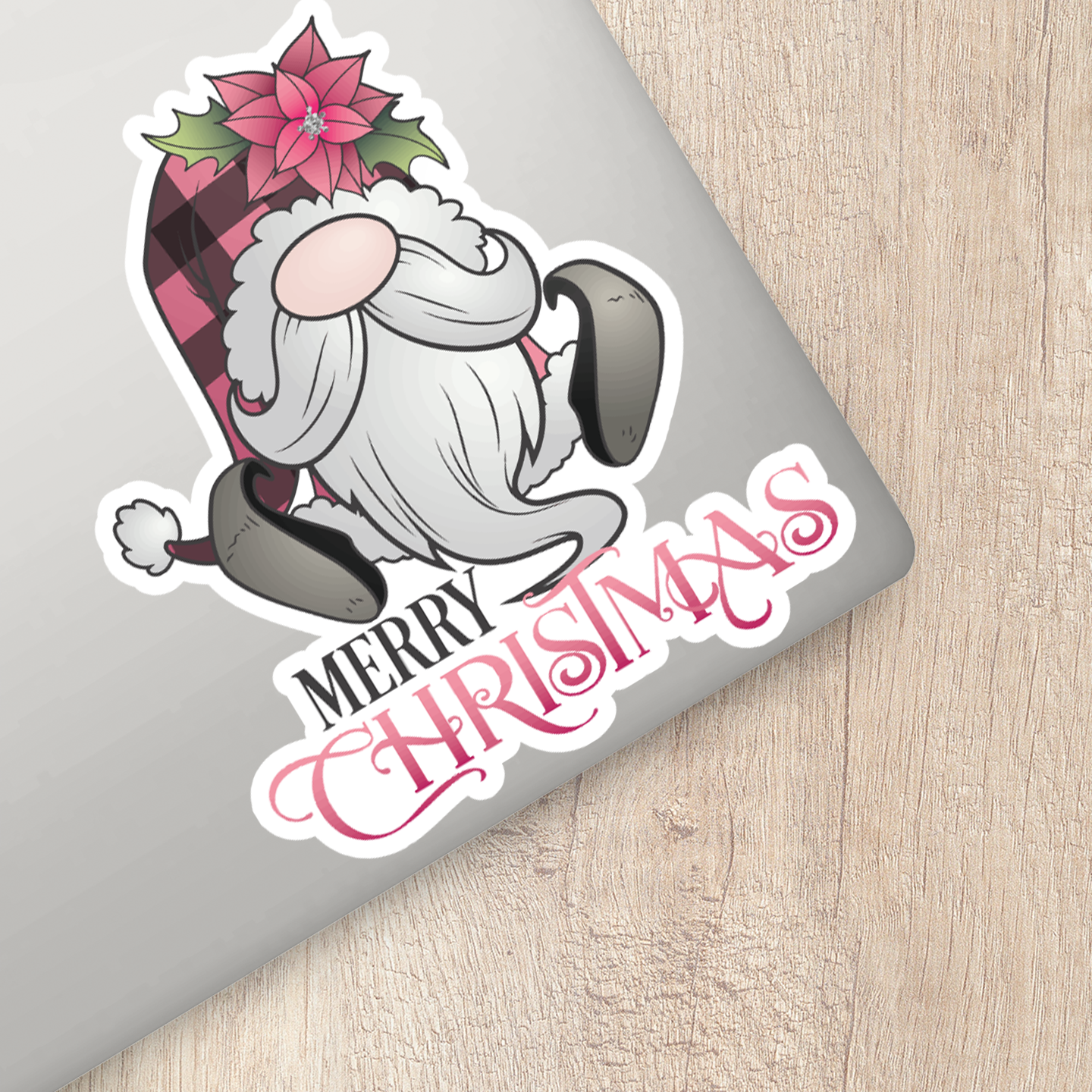 Gnome Merry Christmas Sticker