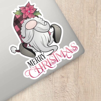 Gnome Merry Christmas Sticker