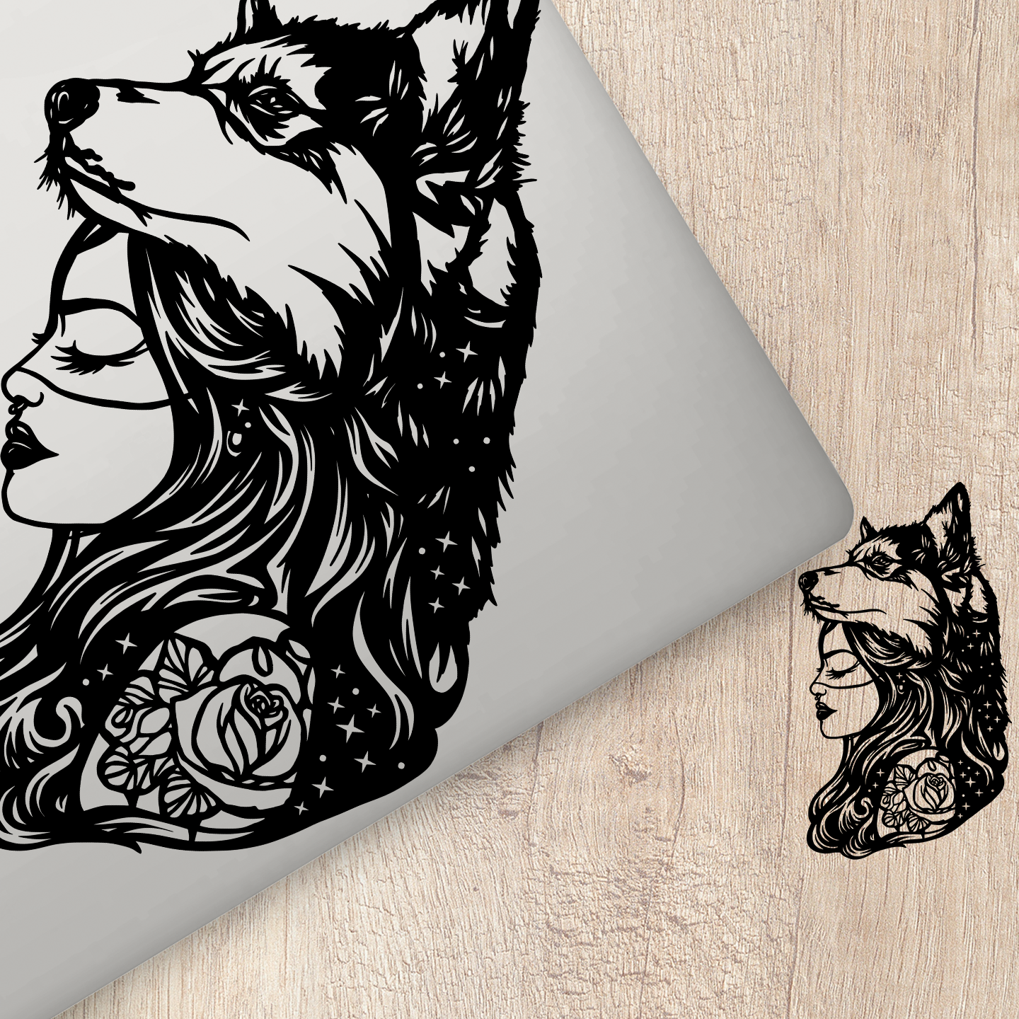 Wolf Mother Sticker