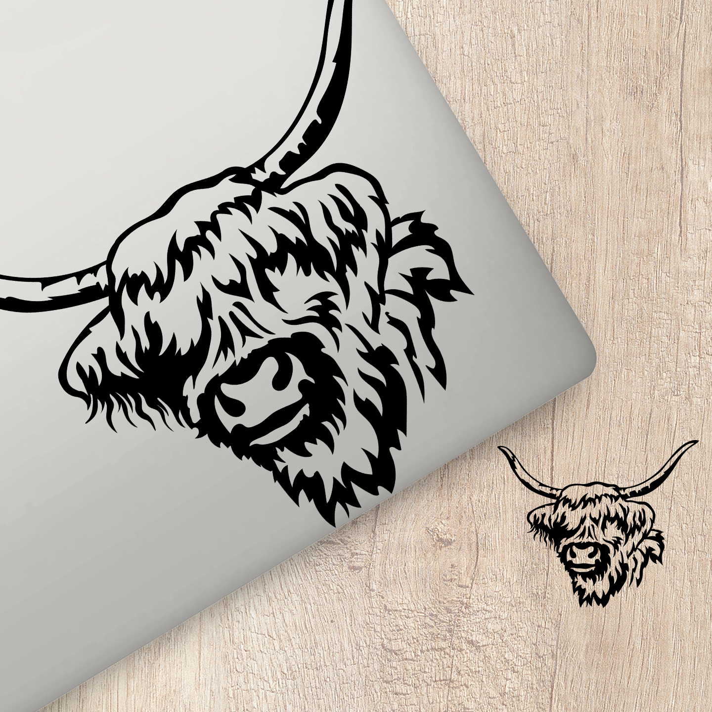 Highland Cow Sticker