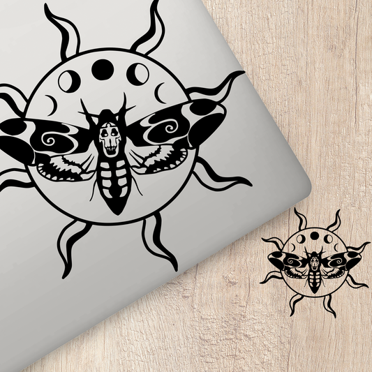 Death Moth Sticker