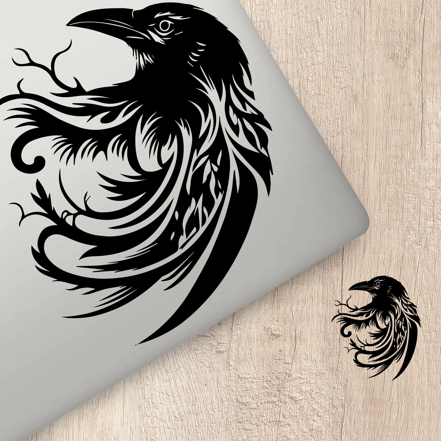 Black Raven Sticker