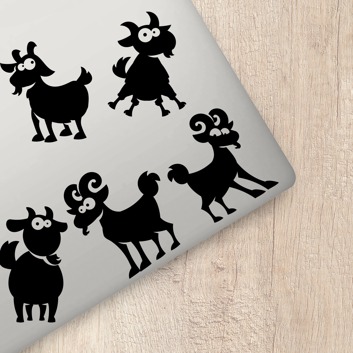 Silly Goat Stickers