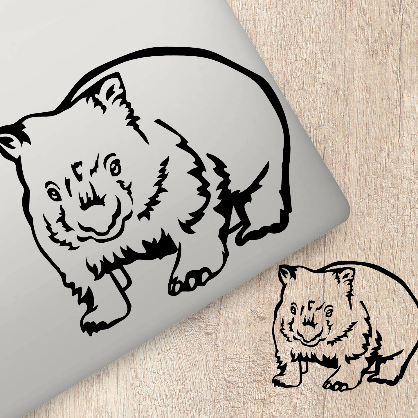 Wombat Sticker