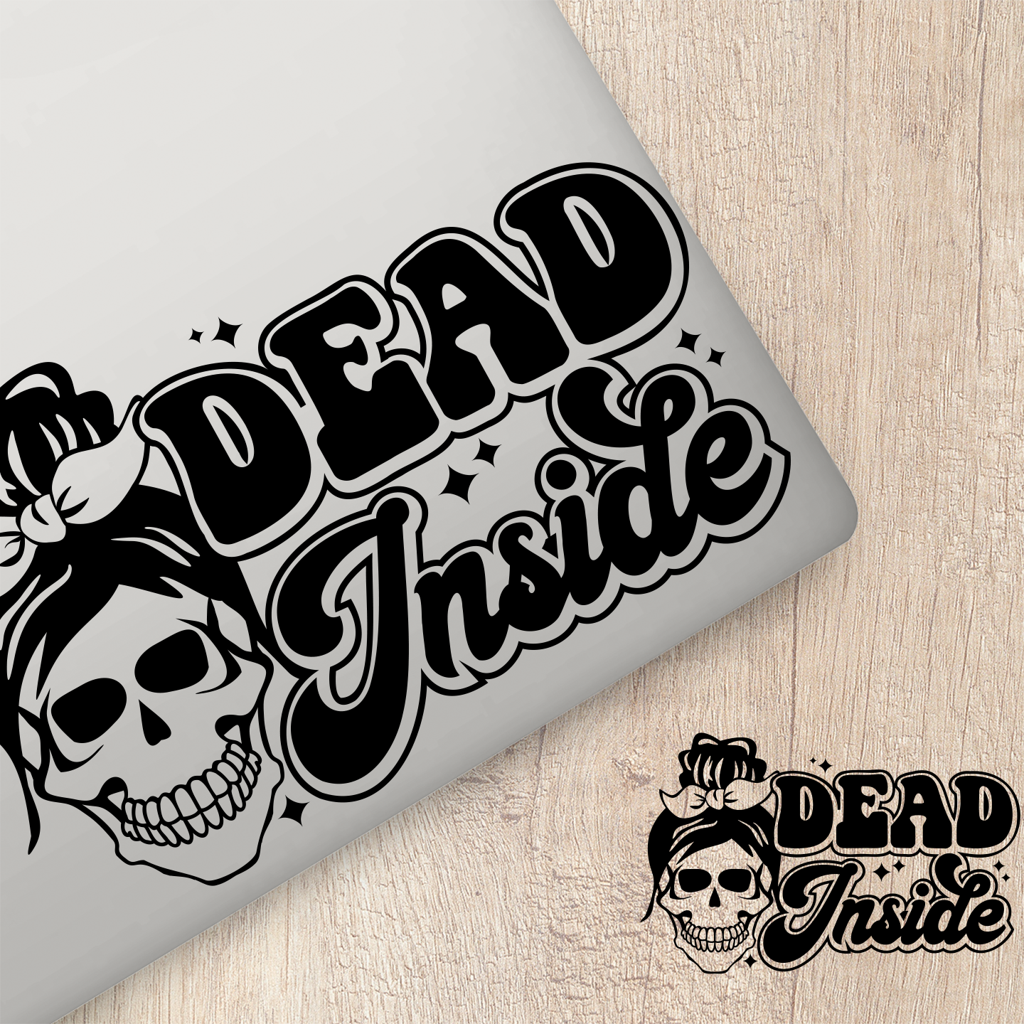 Dead Inside Sticker| Pagan Stickers For Cars Australia – Pet Stickers ...