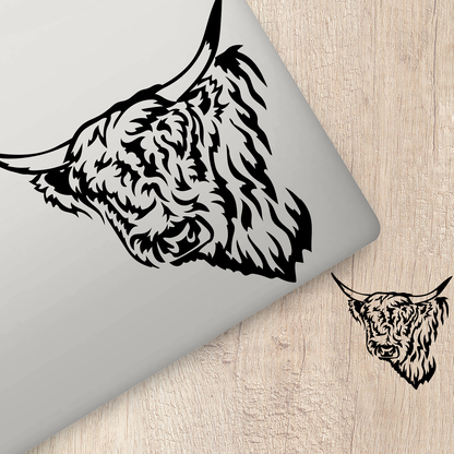 Highland Cow Sticker