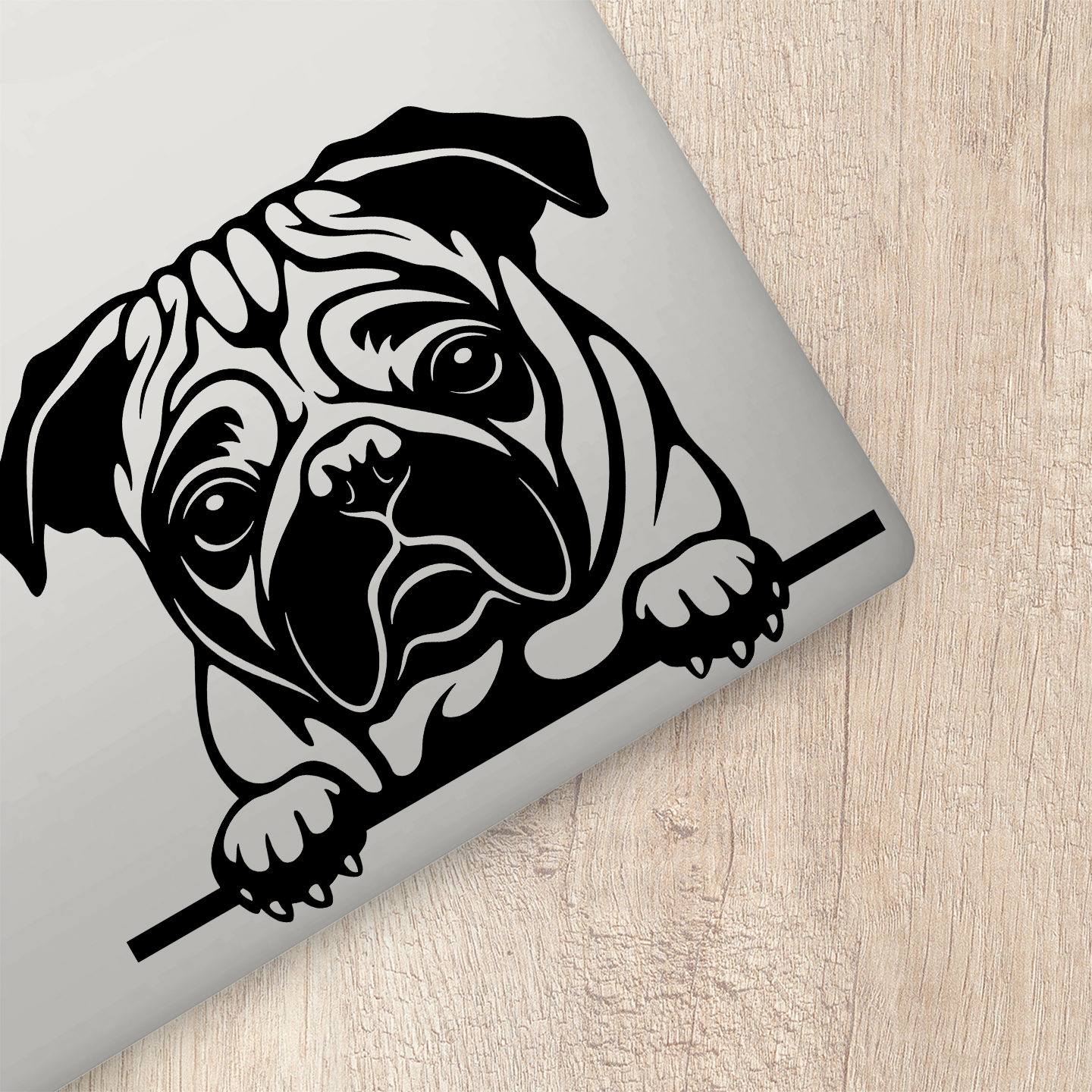 Pug Sticker | Dog Stickers For Cars Australia – Pet Stickers Australia