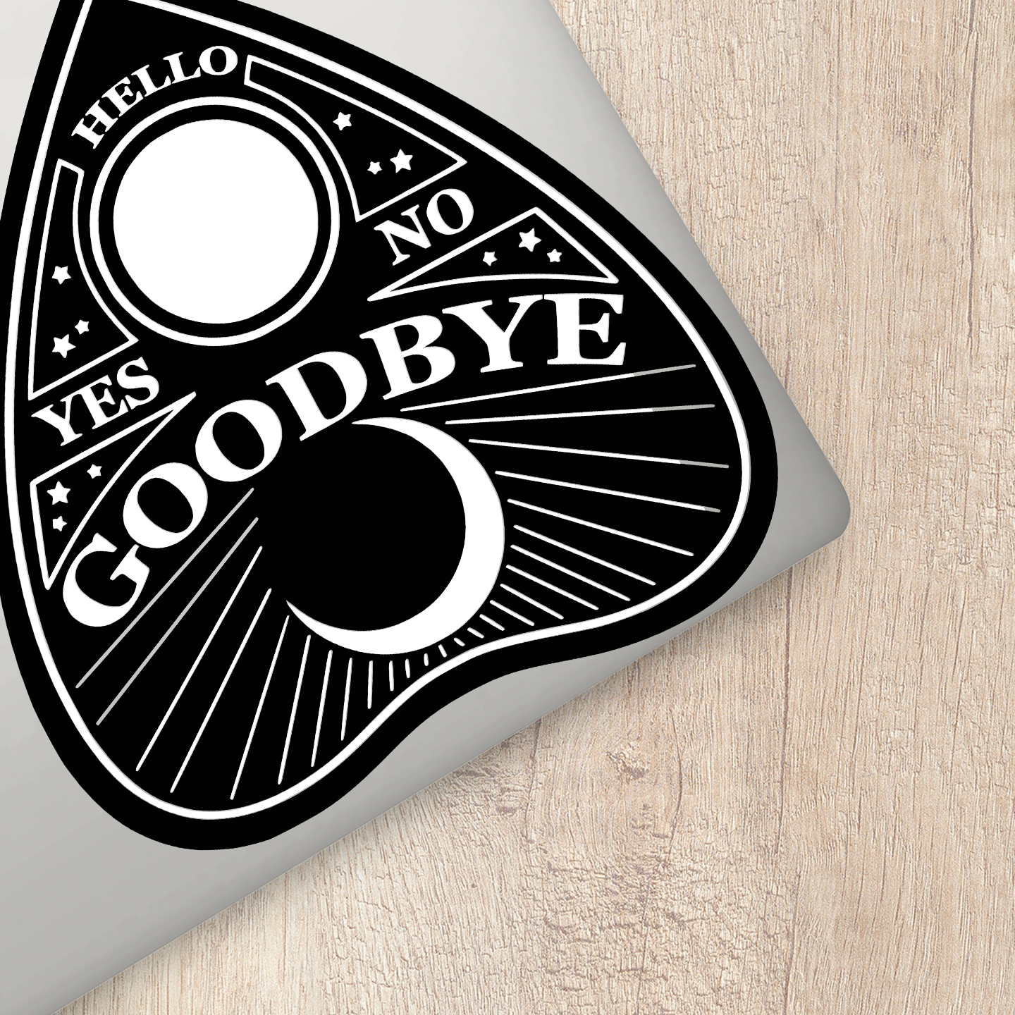 Ouija Planchette Sticker