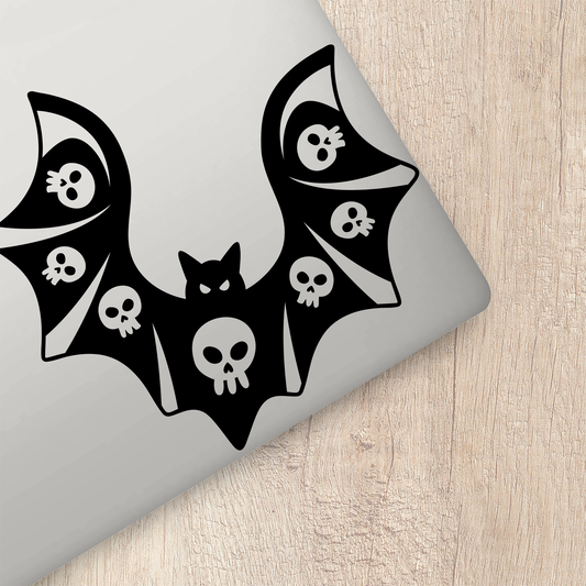 Skull Bat Sticker