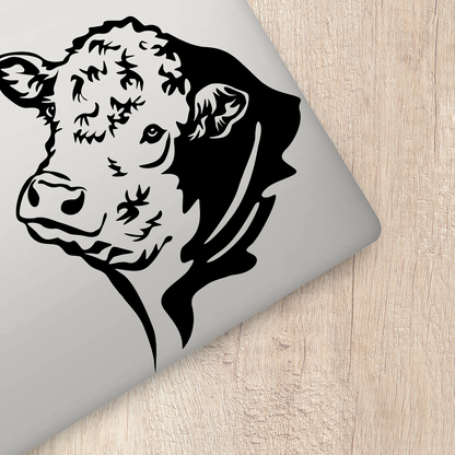 Hereford Cow Sticker