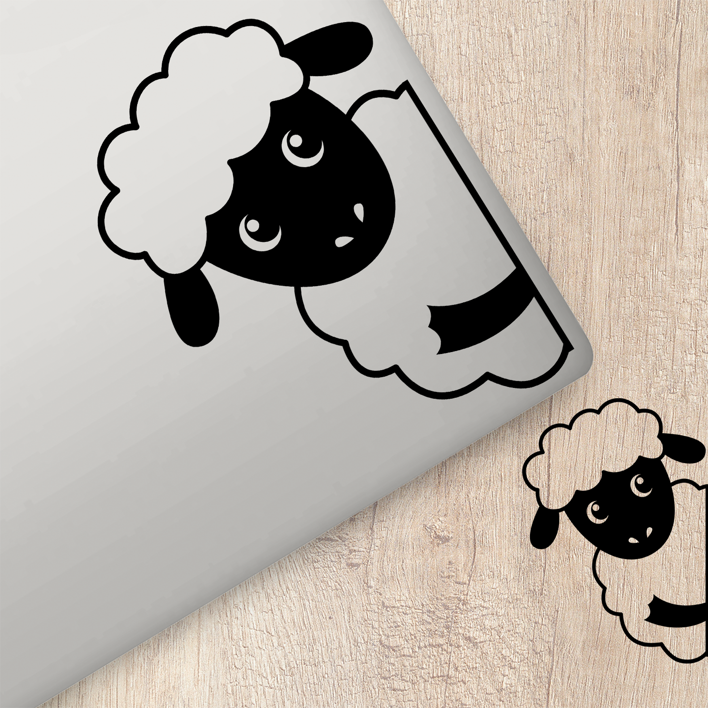 Black Sheep Peeping Stickers | Animal Stickers Cars Australia – Pet ...