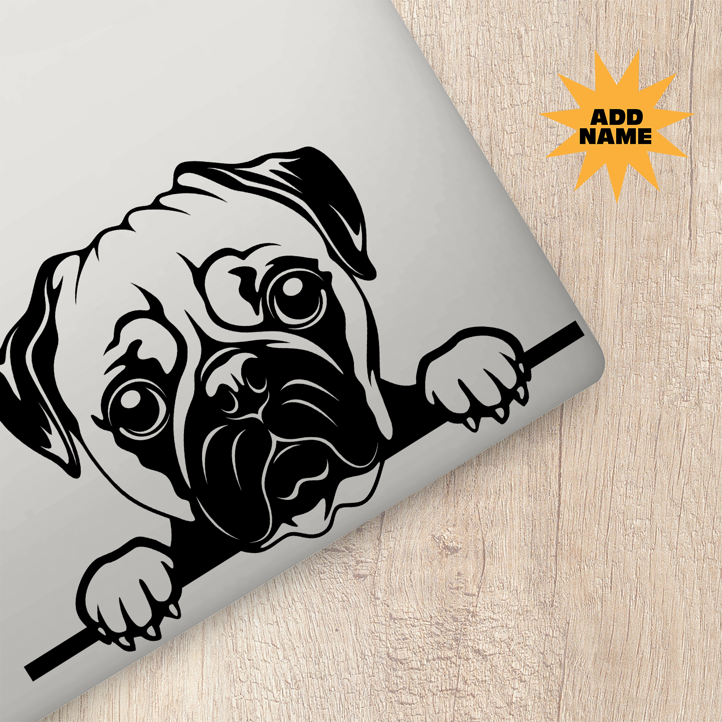 Pug Sticker