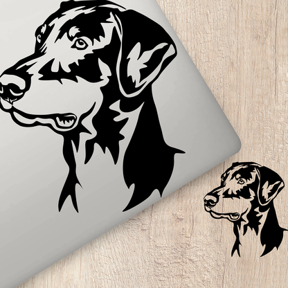 Dobermann Sticker