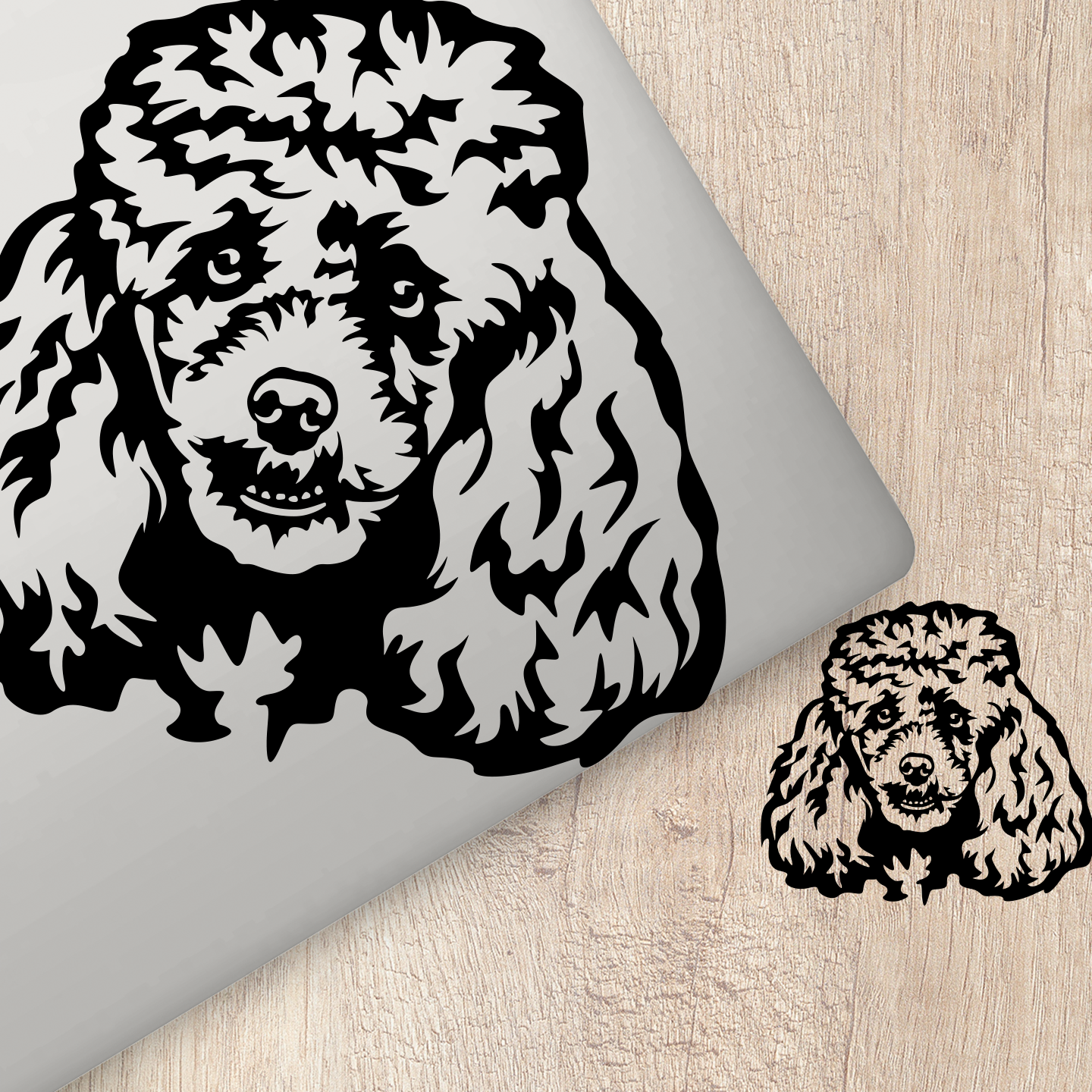 Poodle Sticker